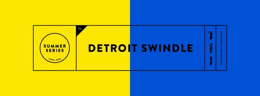 Summer Series with Detroit Swindle - Página trasera