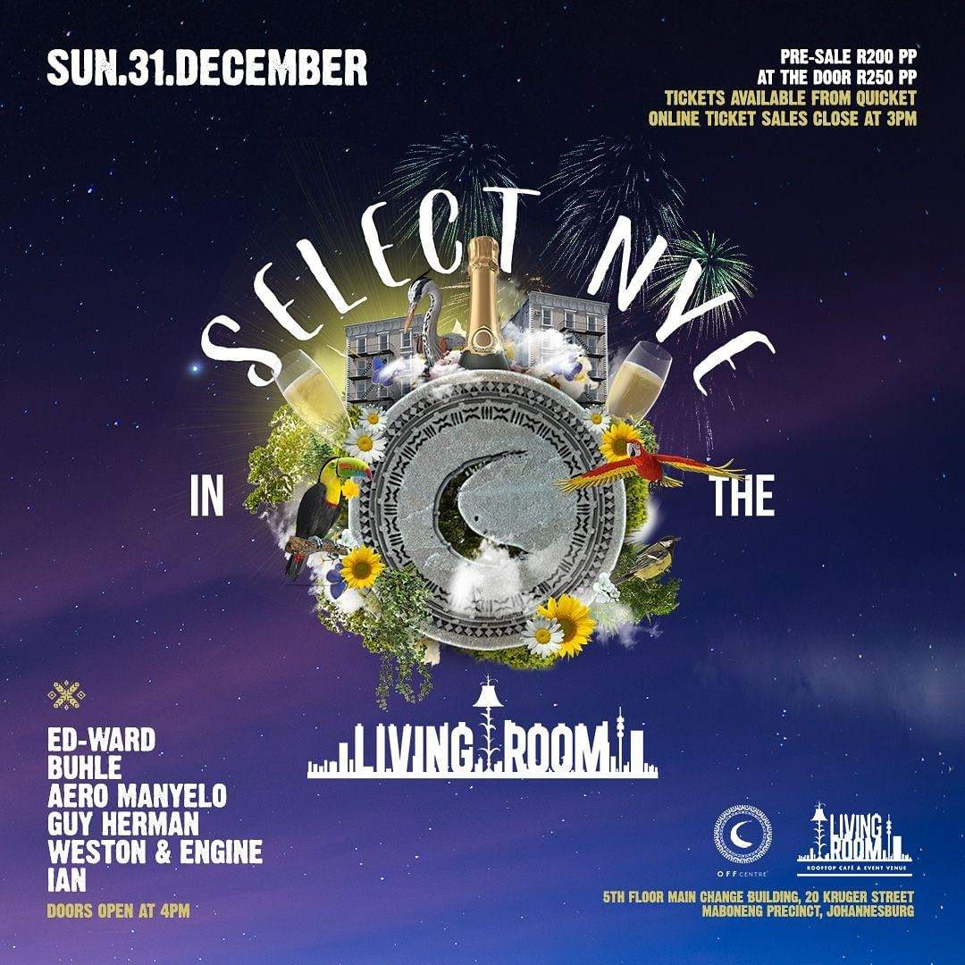 The NYE Rooftop Garden Party - In The Living Room - フライヤー表