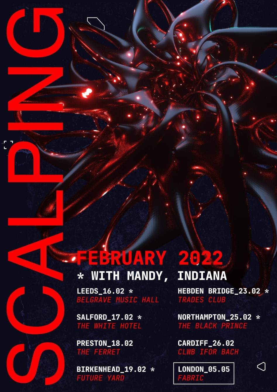 Now Wave & TWH present Scalping / Mandy, Indiana at The White Hotel ...