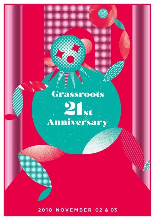 Grassroots 21st Anniversary Party Day 1 - フライヤー表
