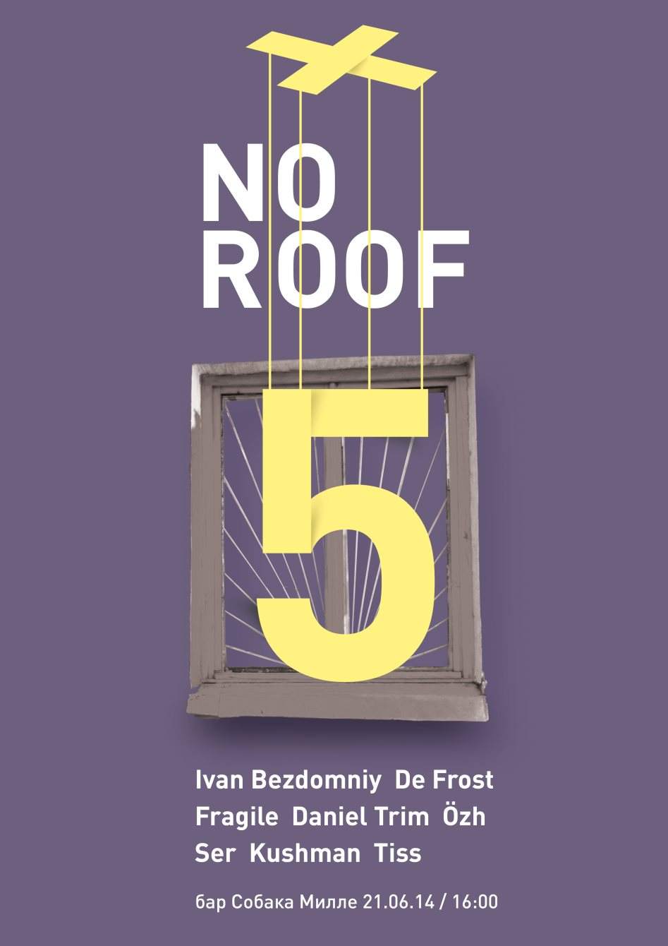 NO Roof 5 Yars old - Página frontal