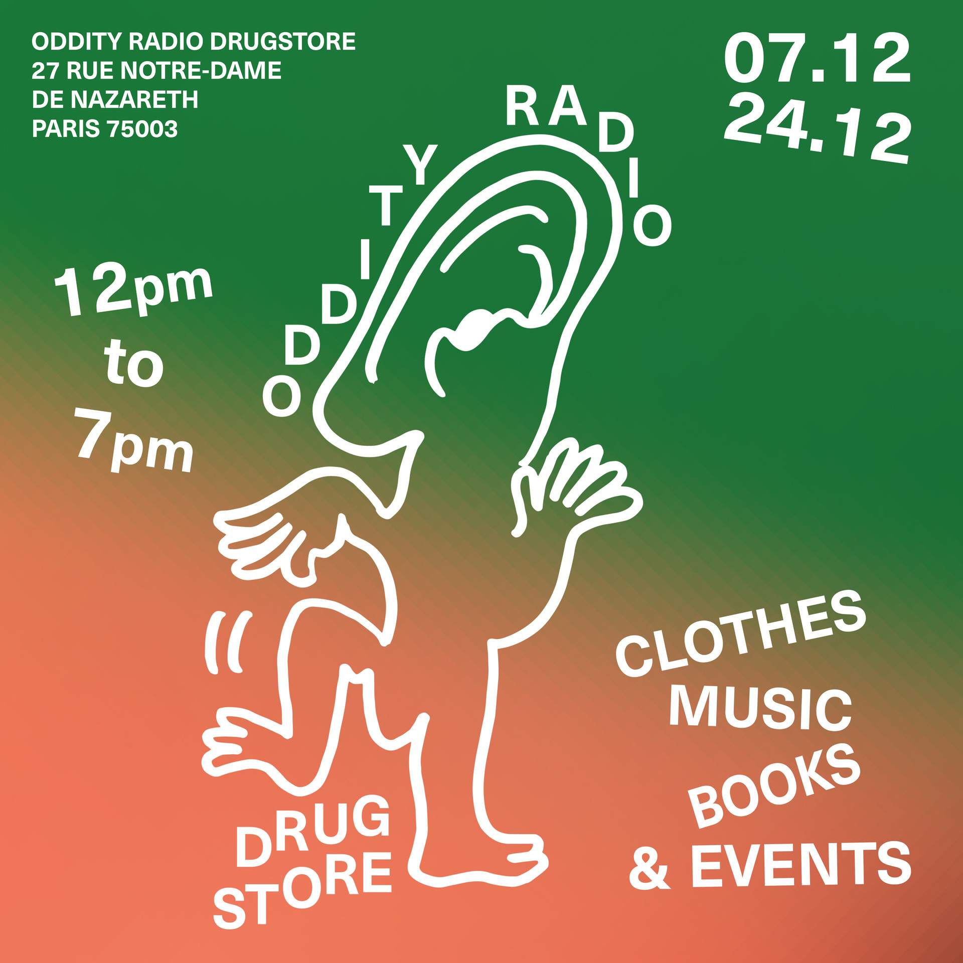 Release party Offen / Good Morning Tapes - フライヤー表