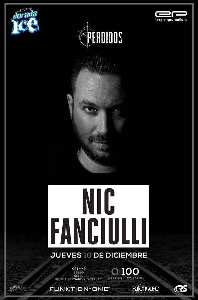 Perdidos with Nic Fanciulli - Página frontal