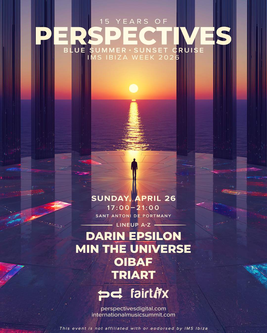 15 Years of Perspectives - IMS Ibiza Week 2026 - Sunset Cruise