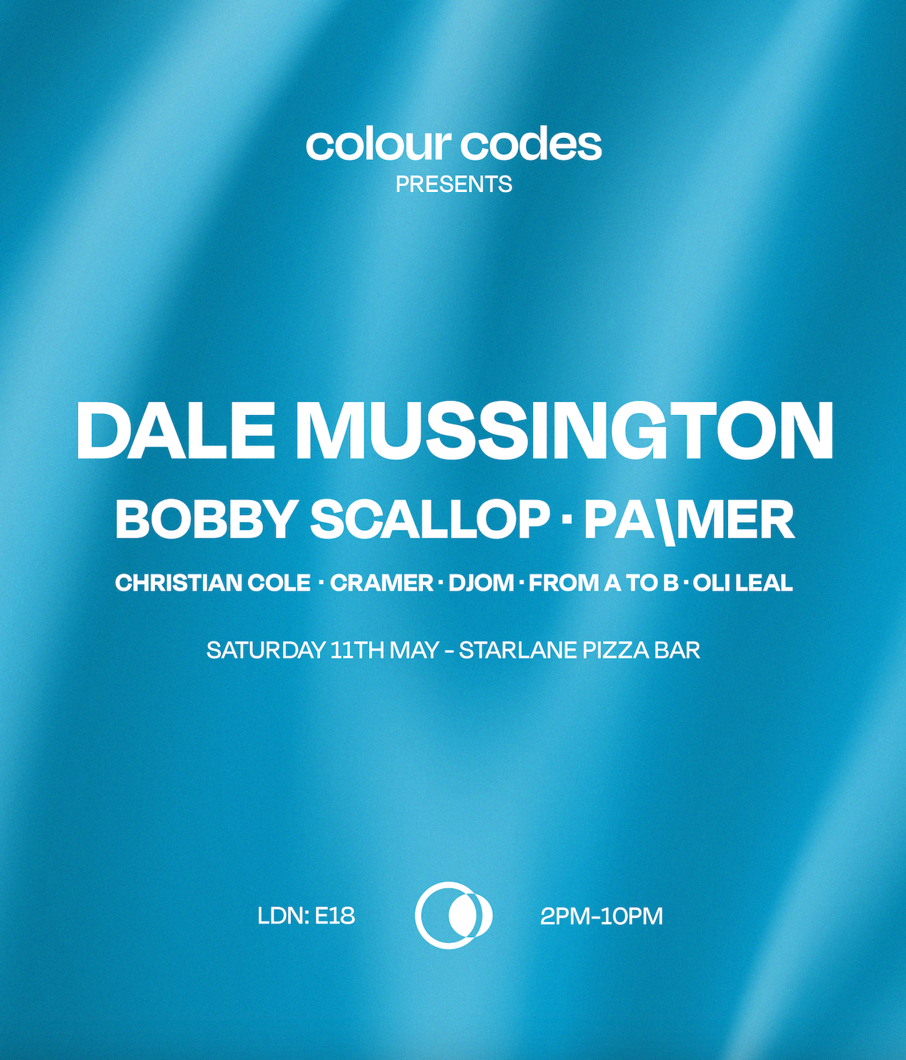 Colour Codes presents: Dale Mussington (NorthSouth) - Página trasera