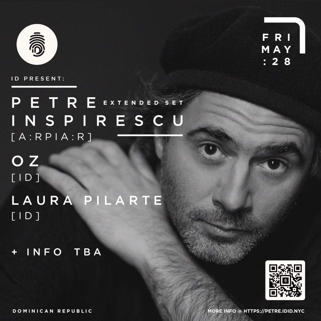 ID present: Petre Inspirescu (Dominican Debut), zrg AK & Laura Pilarte - Página frontal
