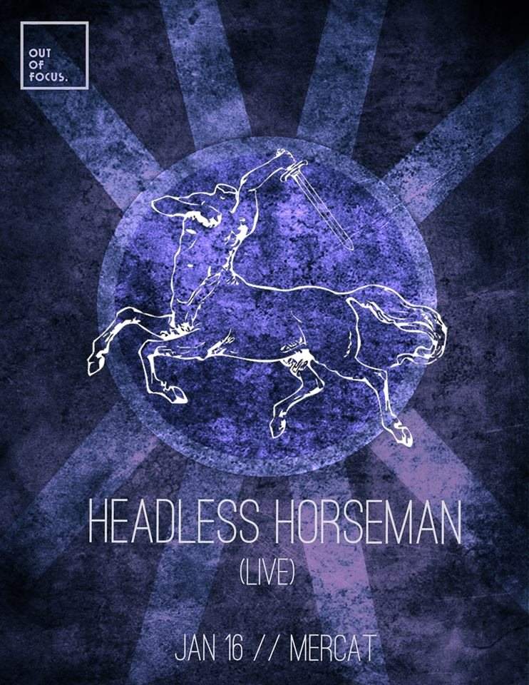 Out of Focus // Headless Horseman Live & Dynamo Dreesen - Página frontal