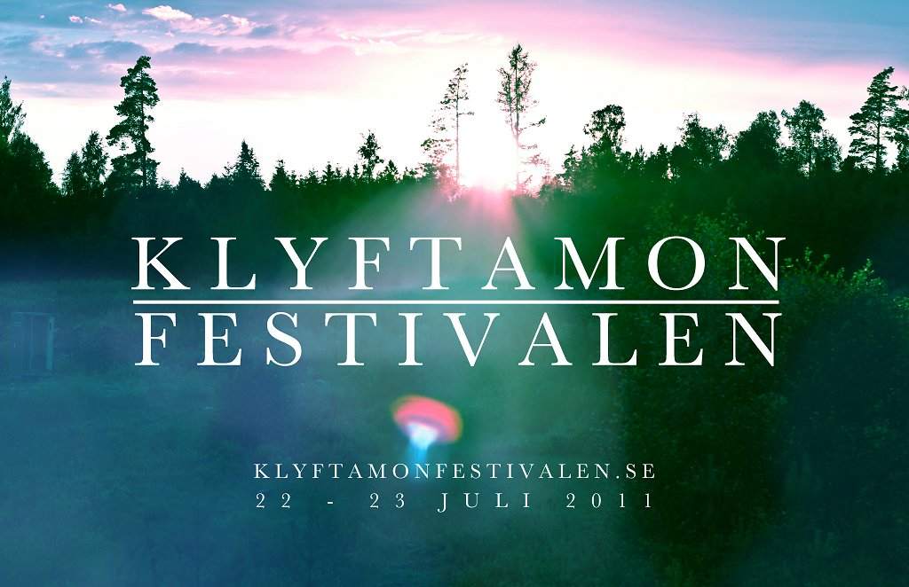 Klyftamonfestivalen - フライヤー表