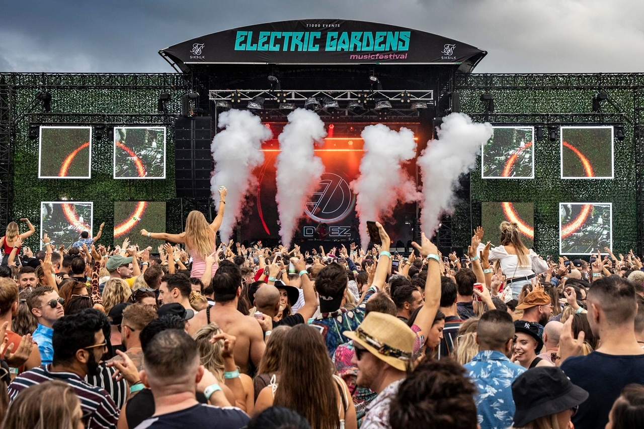 Electric Gardens Music Festival Returns in 2024 - フライヤー裏