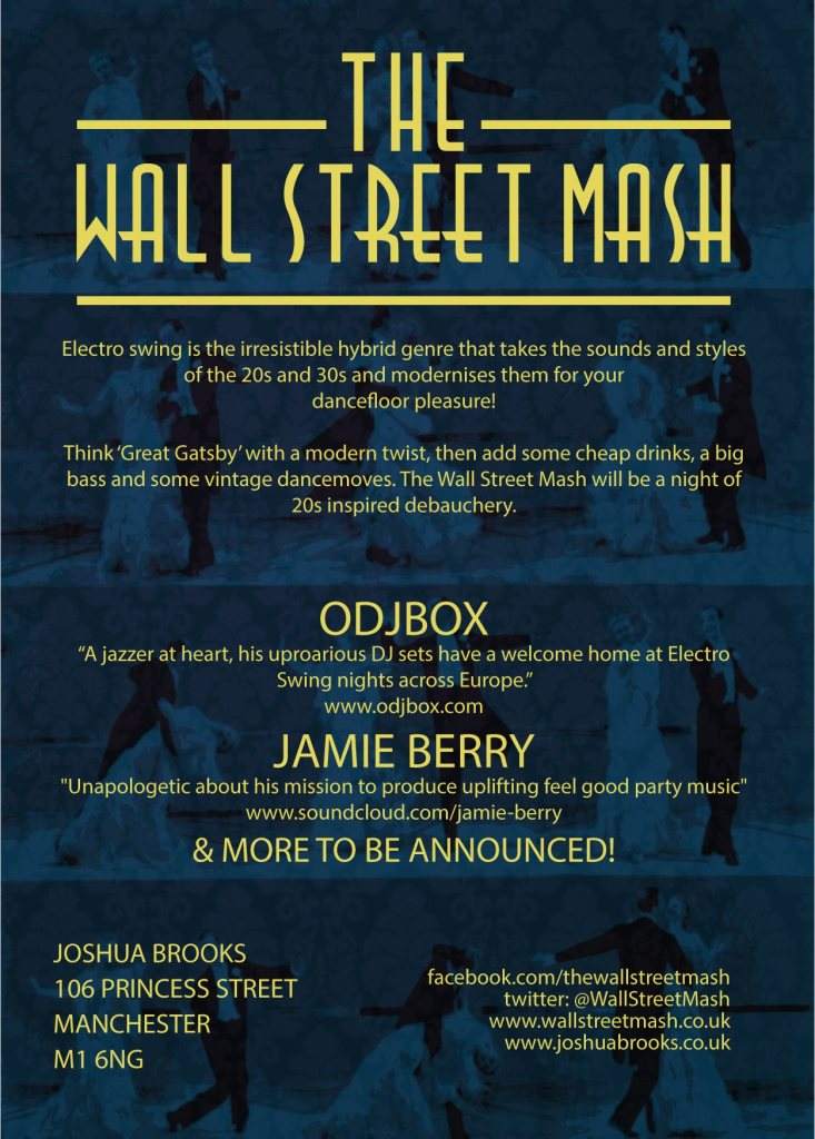 The Wall Street Mash with OdjBox and Jamie Berry! - Página trasera