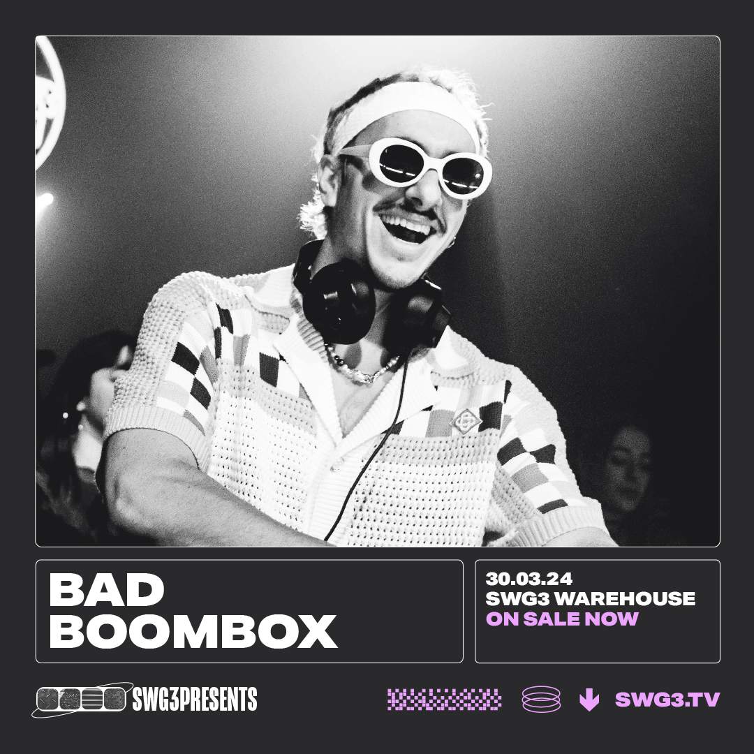 SWG3 presents Bad Boombox - Página frontal