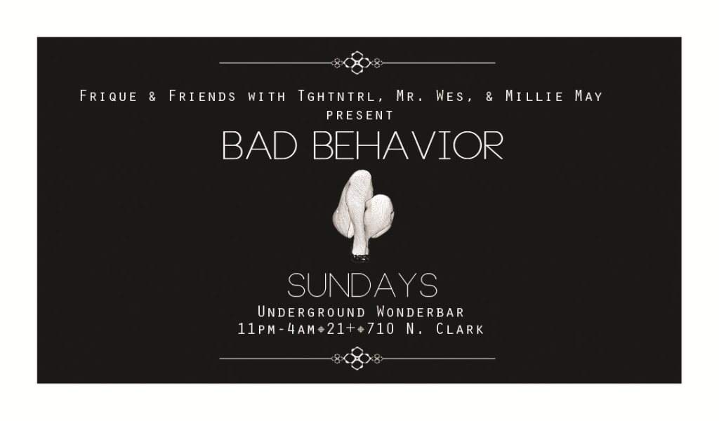 Bad Behavior - Página trasera