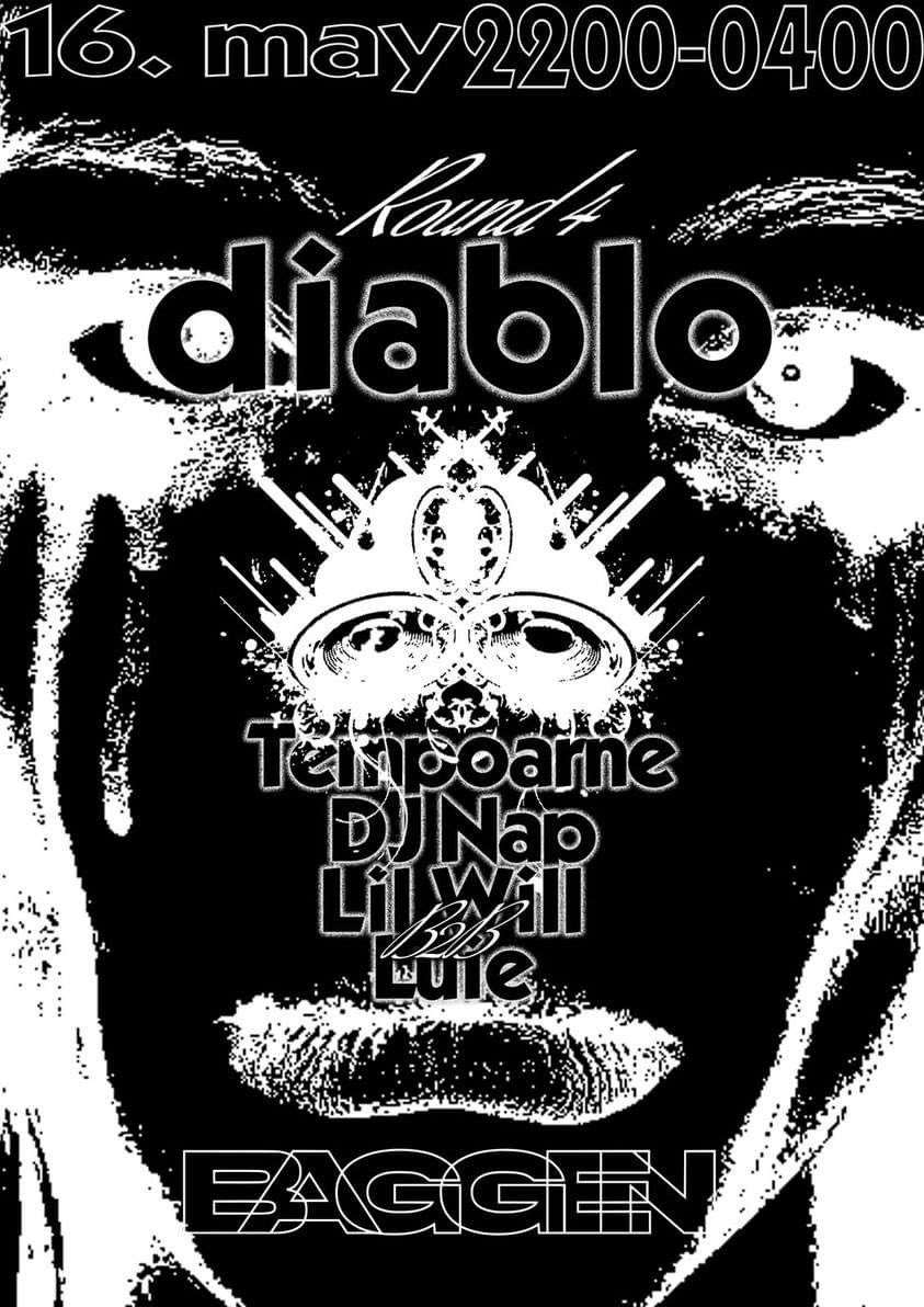 Diablo - フライヤー表
