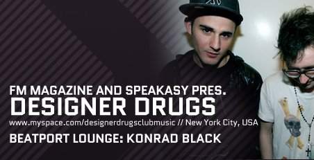 Designer Drugs / Konrad Black - Página frontal