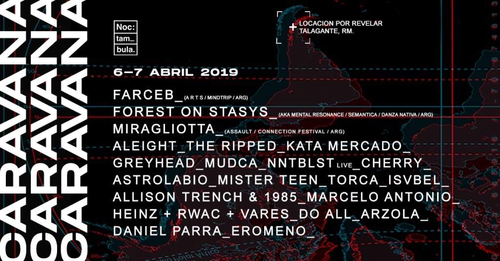 Caravana Festival 24 Hours Festival NON Stop at TBA Santiago