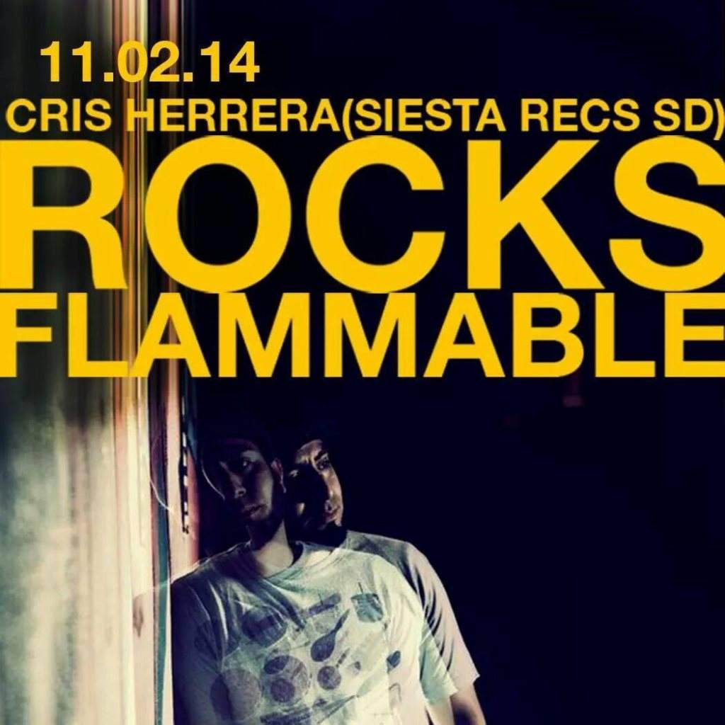 Cris Herrera Rocks Flammable - Página frontal