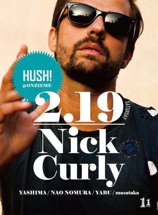 Hush! feat Nick Curly - Página frontal