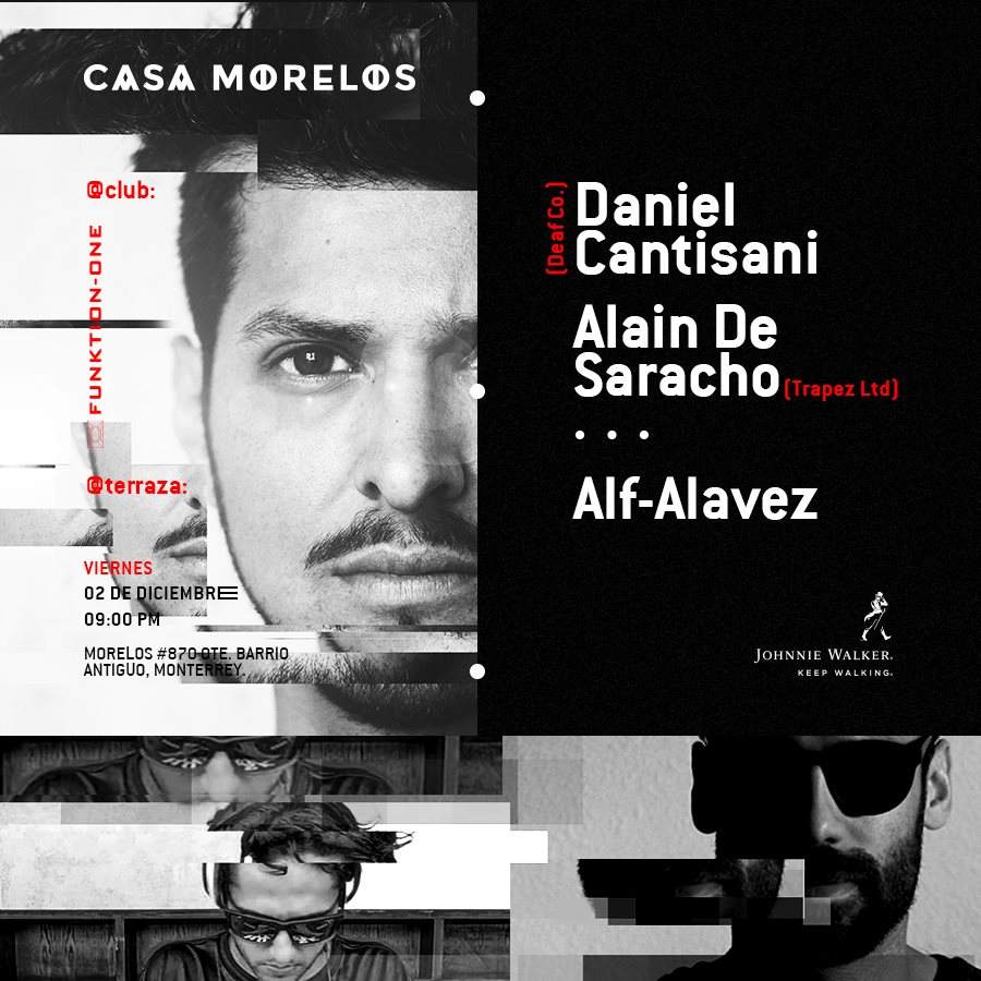 Daniel Cantisani & Alain De Saracho, Alf Alavez - Página frontal