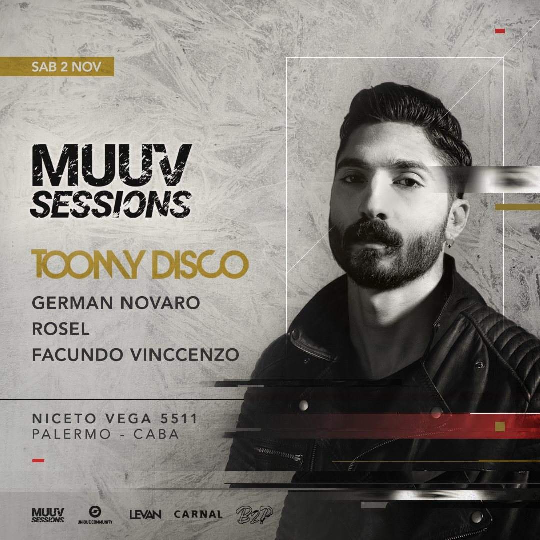Muuv Sessions Hallooween with Toomy Disco - Página frontal