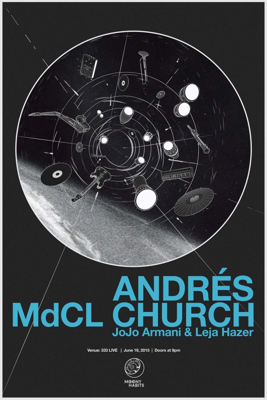 Moony Habits with Andrés & Mark de Clive-Lowe Church - Página frontal