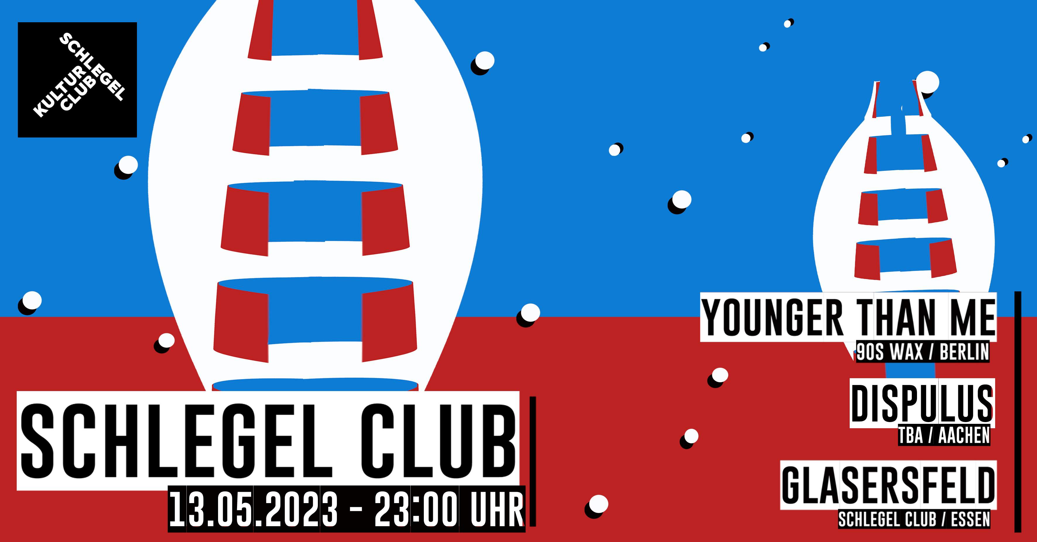 Schlegel Club mit Younger Than Me - Página frontal