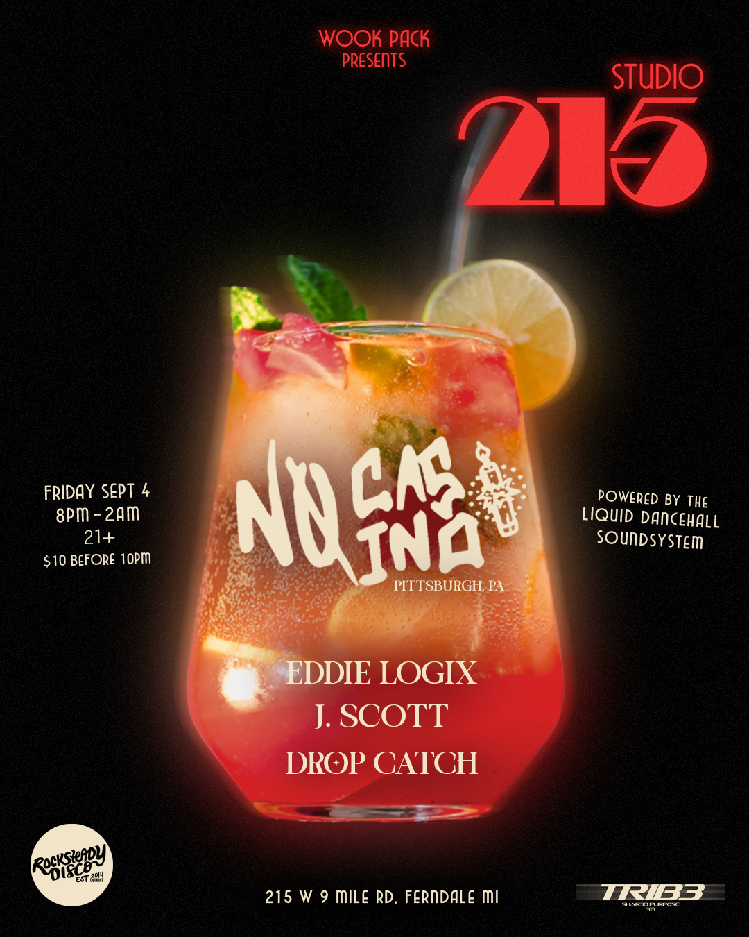 STUDIO 215: Disco All Night Long feat. NOCASINO (Pittsburgh) at