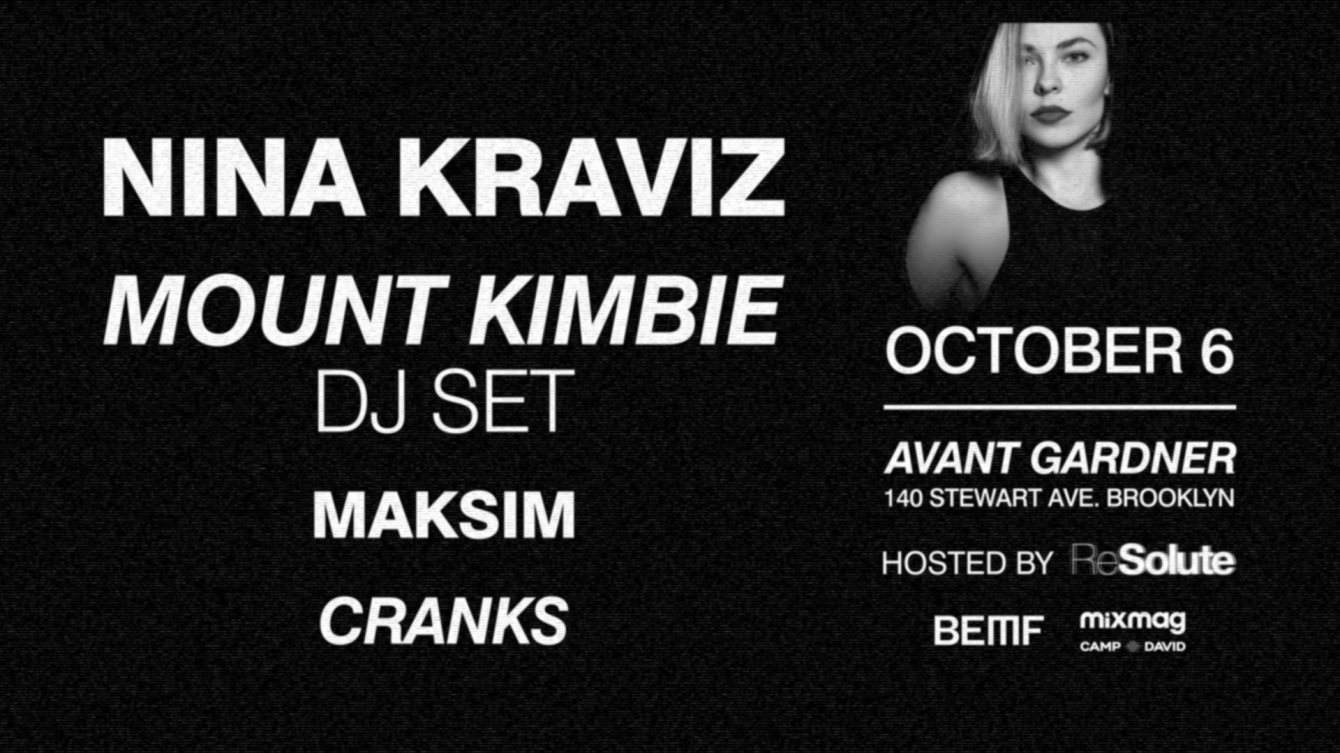 Nina Kraviz, Mount Kimbie DJ Set & More - Página frontal
