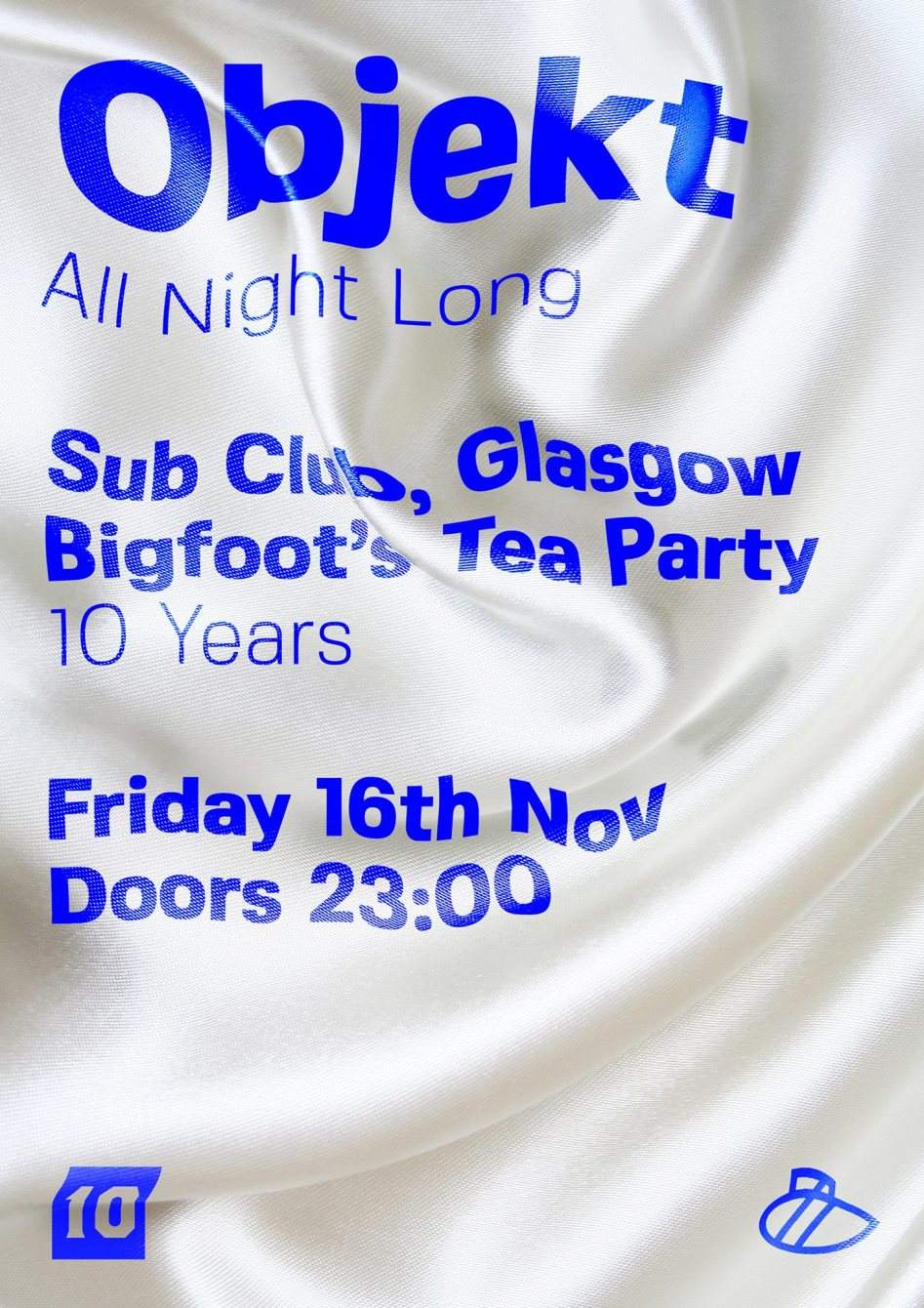 Bigfoot's Tea Party - 10 Years - Objekt (All Night Long) - Página trasera