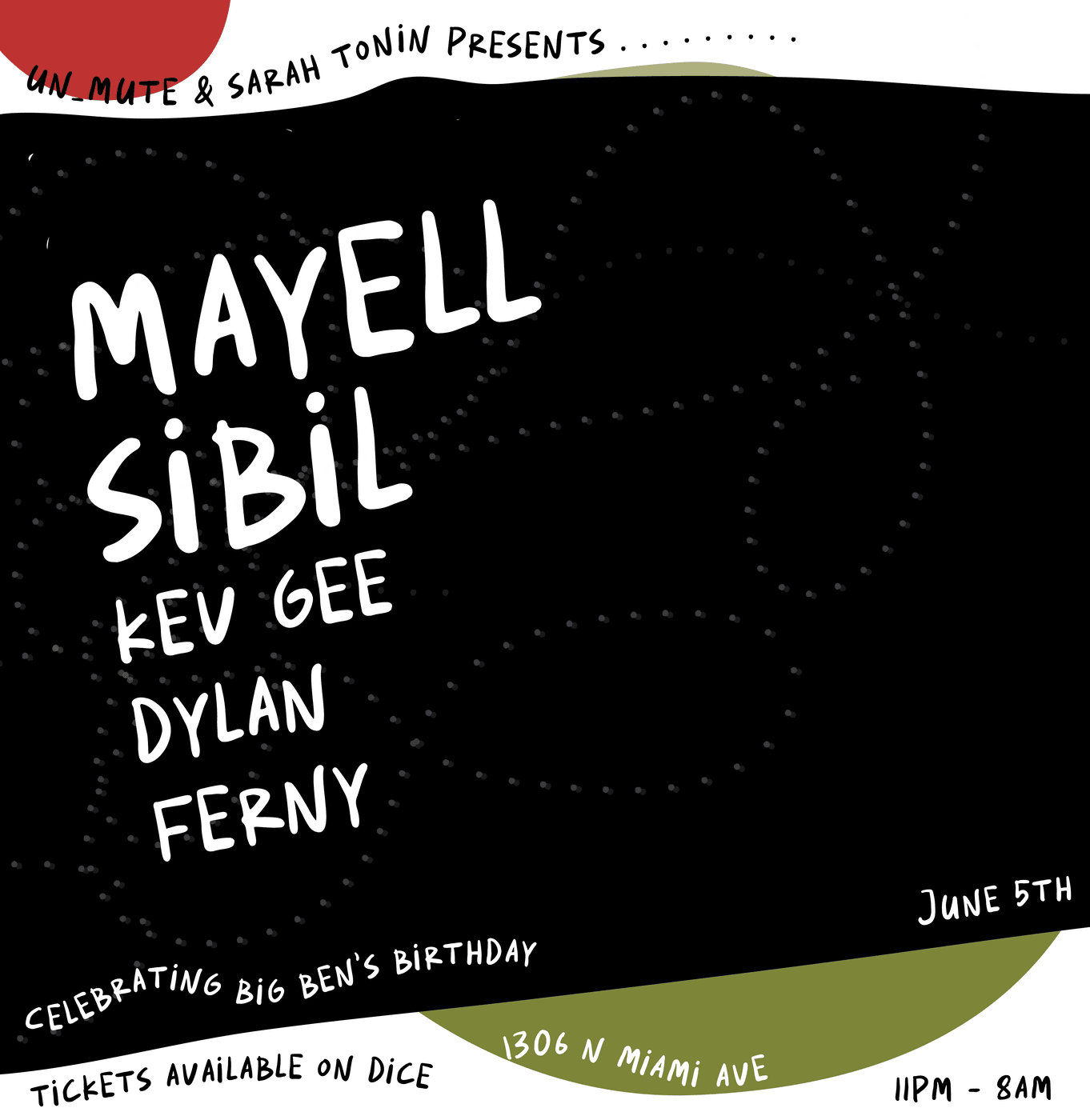 Mayell By Un_Mute & Sarah Tonin at Paraiso Estereo, Miami