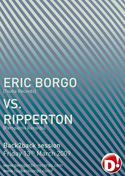Perspectiv Residency with Ripperton & Eric Borgo - フライヤー表