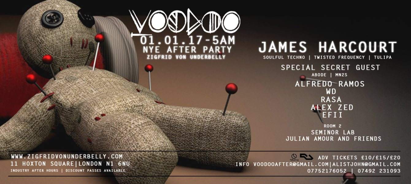 Voodoo - New Year's Day Morning After-Party - Página trasera