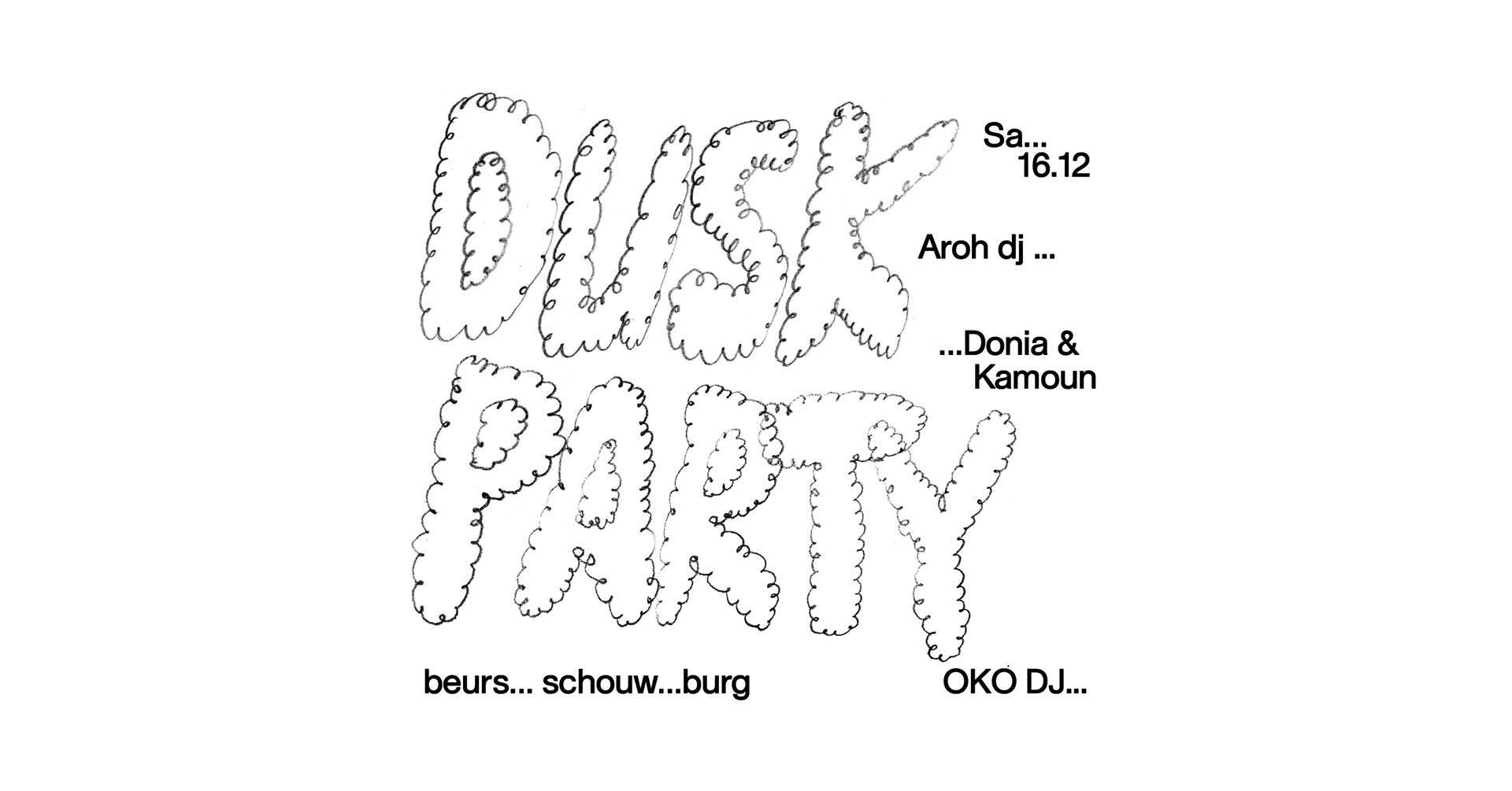 Dusk Party w/ OKO DJ, Aroh dj, Donia & Kamoun - Página frontal