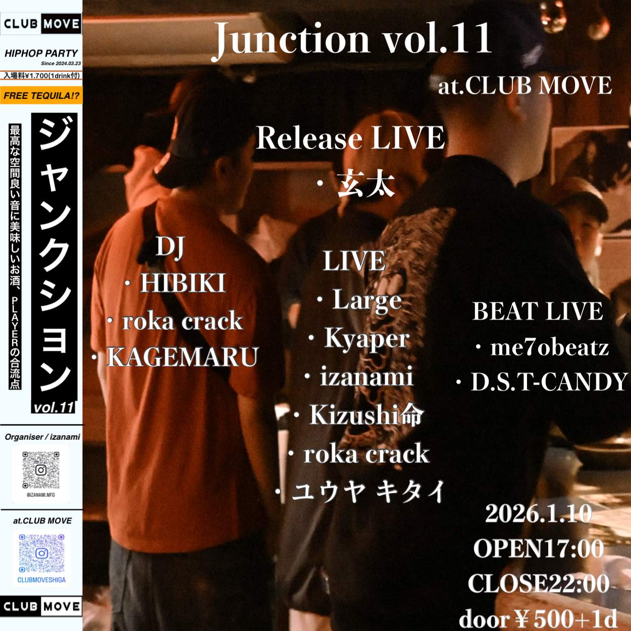 DELTA SPINS at Club Move, Kansai