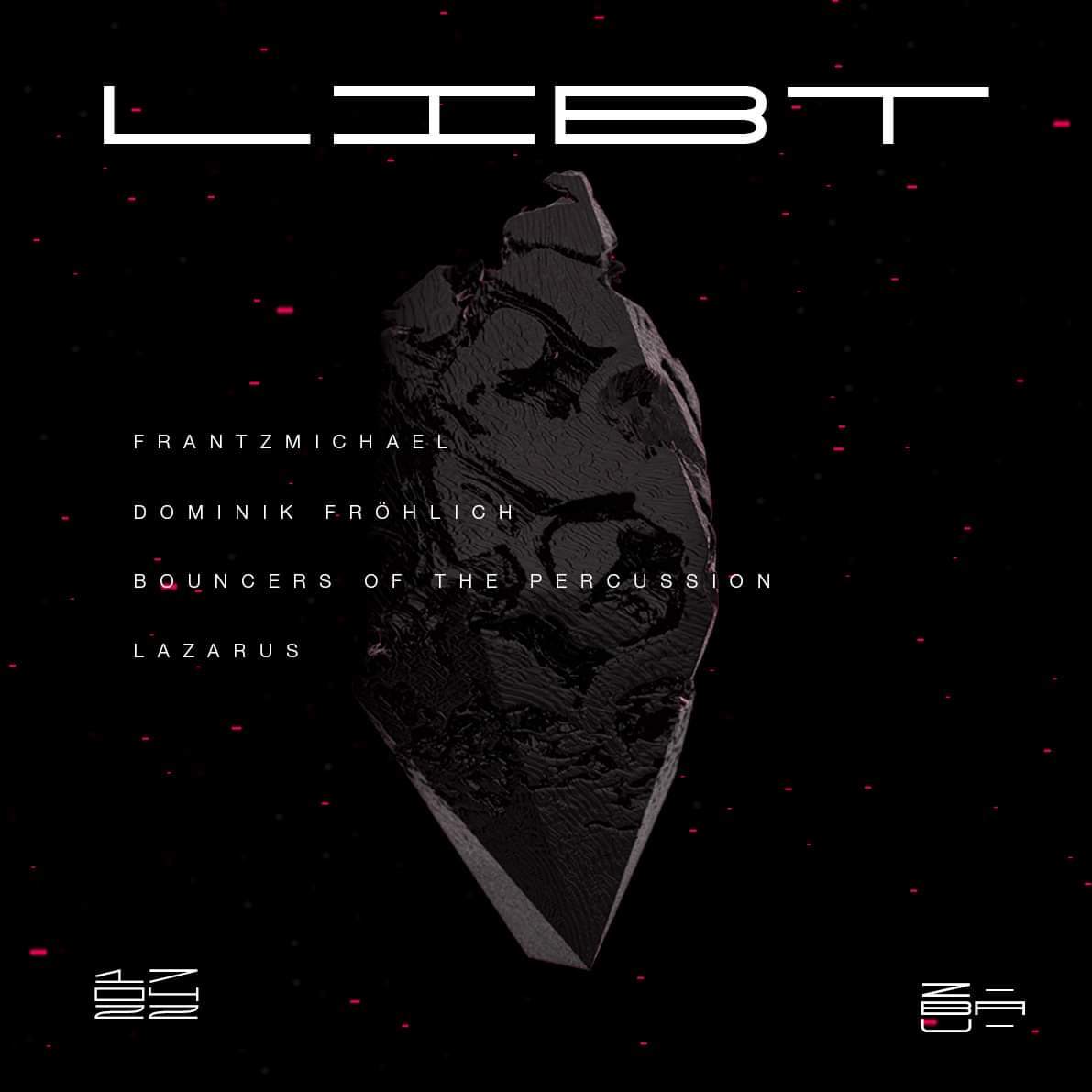 LIBT - Let it be Techno - フライヤー表