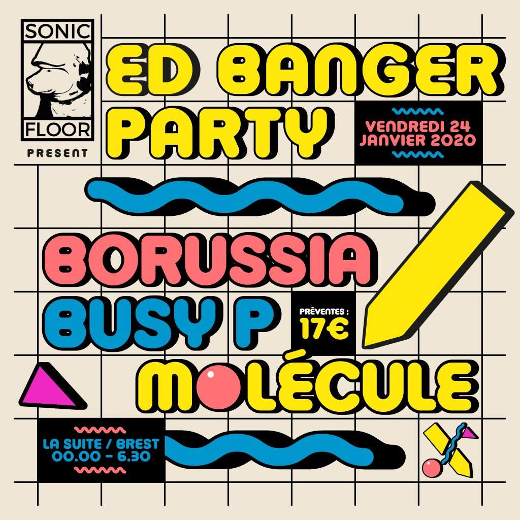 Ed Banger Party - Página frontal
