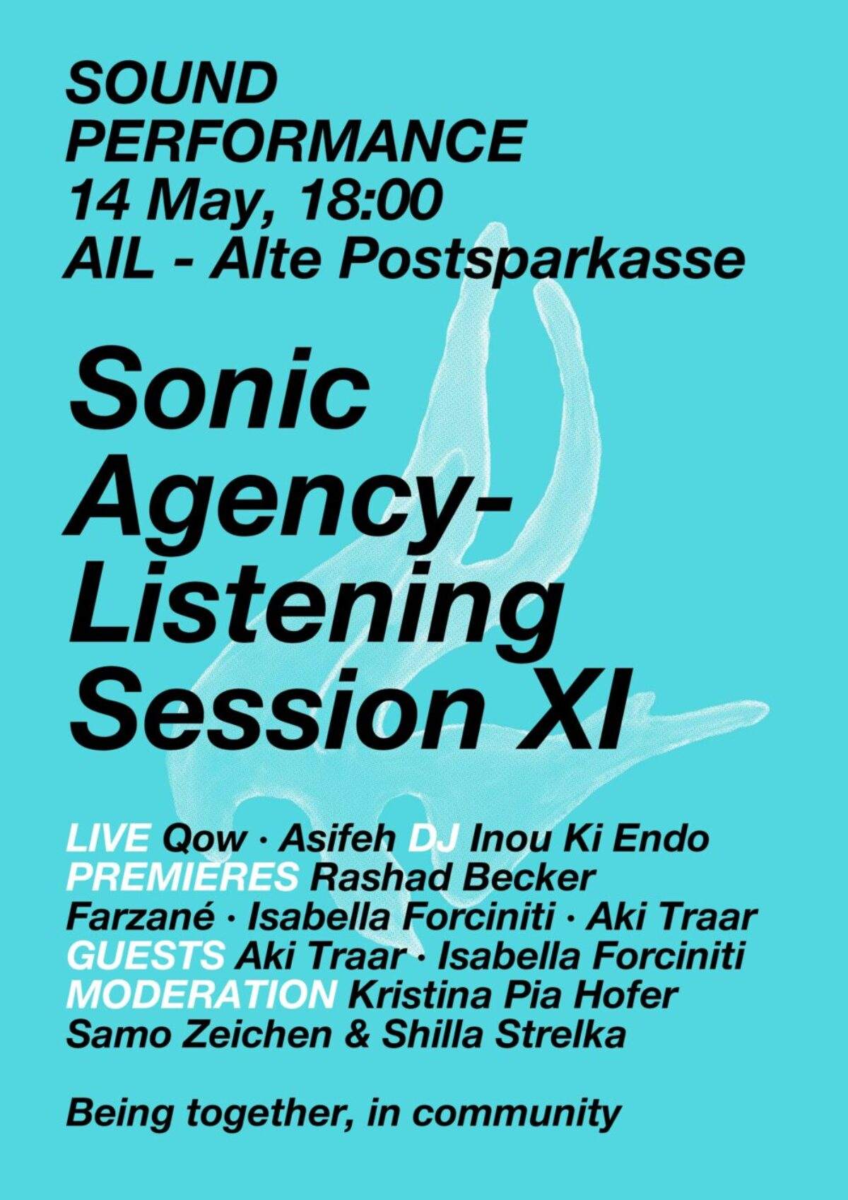 Sonic Agency w/ Qow, Asifeh, Inou Ki Endo - Página frontal