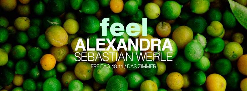 Feel: Alexandra - フライヤー表
