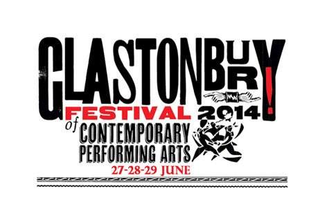 Glastonbury 2014 - フライヤー表