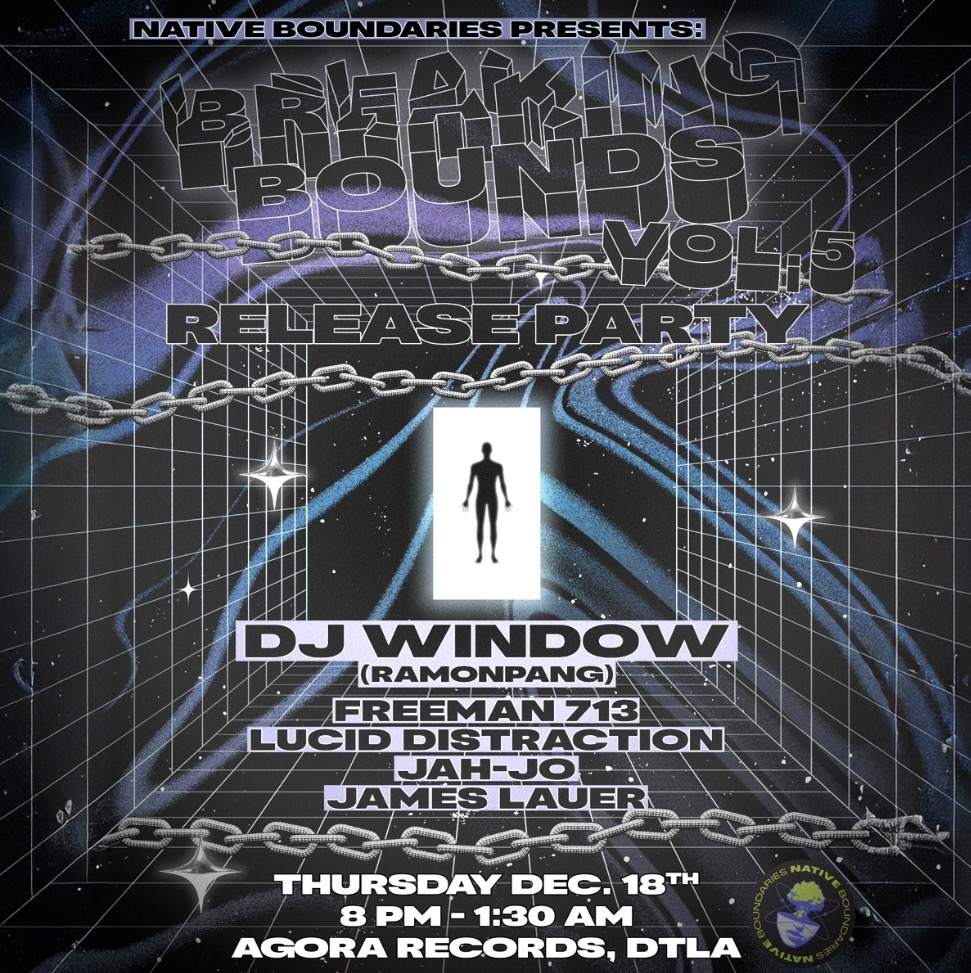 RAP , RACE + RESISTANCE in Los Angeles❗️ Native Boundaries: Breaking Bounds Vol. 5 Release Party at Agora