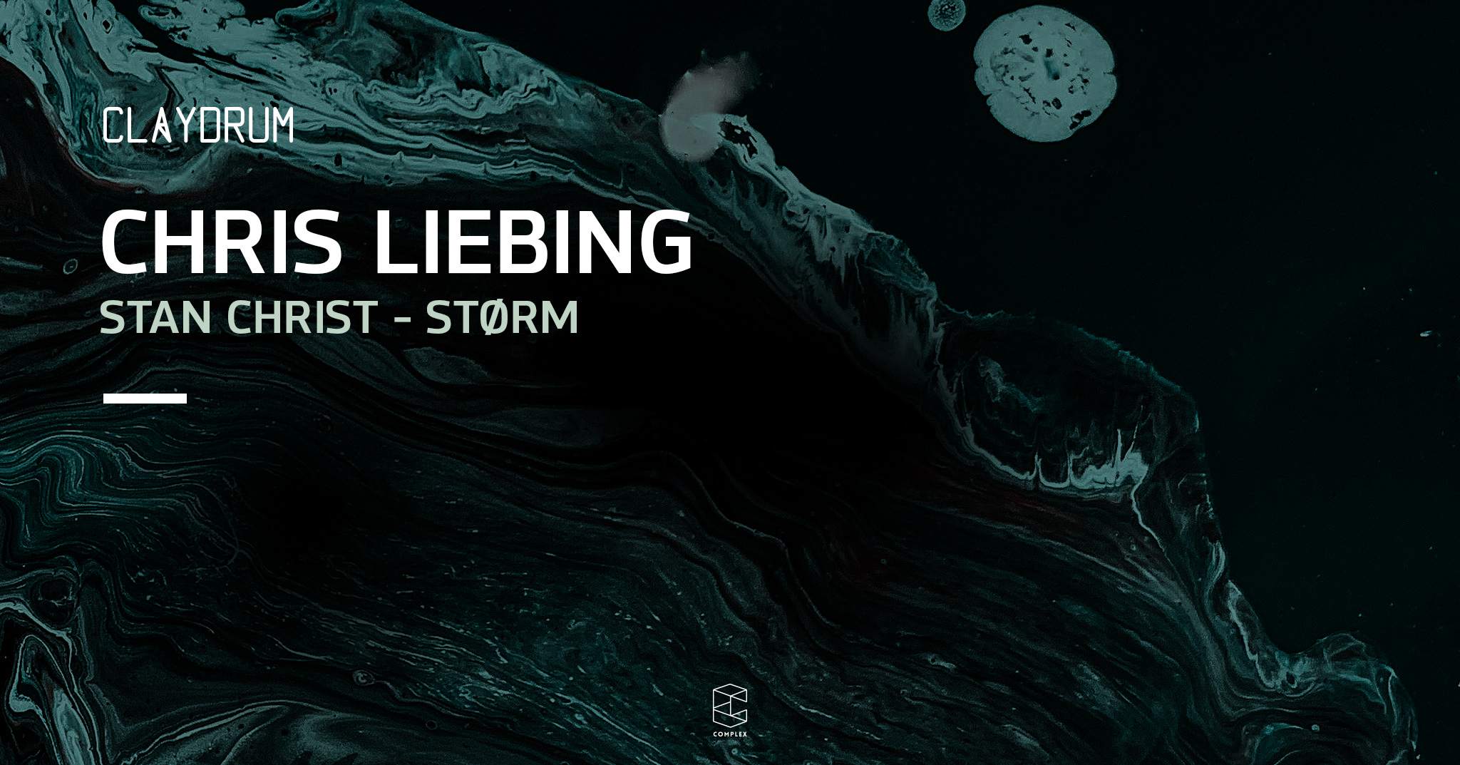 Claydrum presents Chris Liebing / Stan Christ - Página frontal