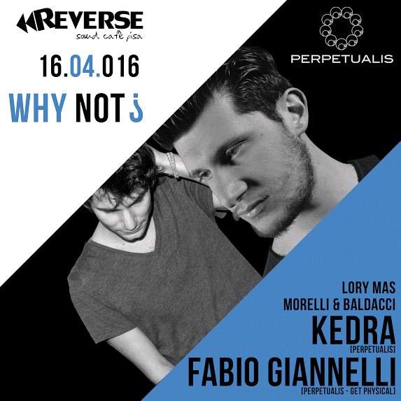 Reverse Club with Fabio Giannelli - Página frontal