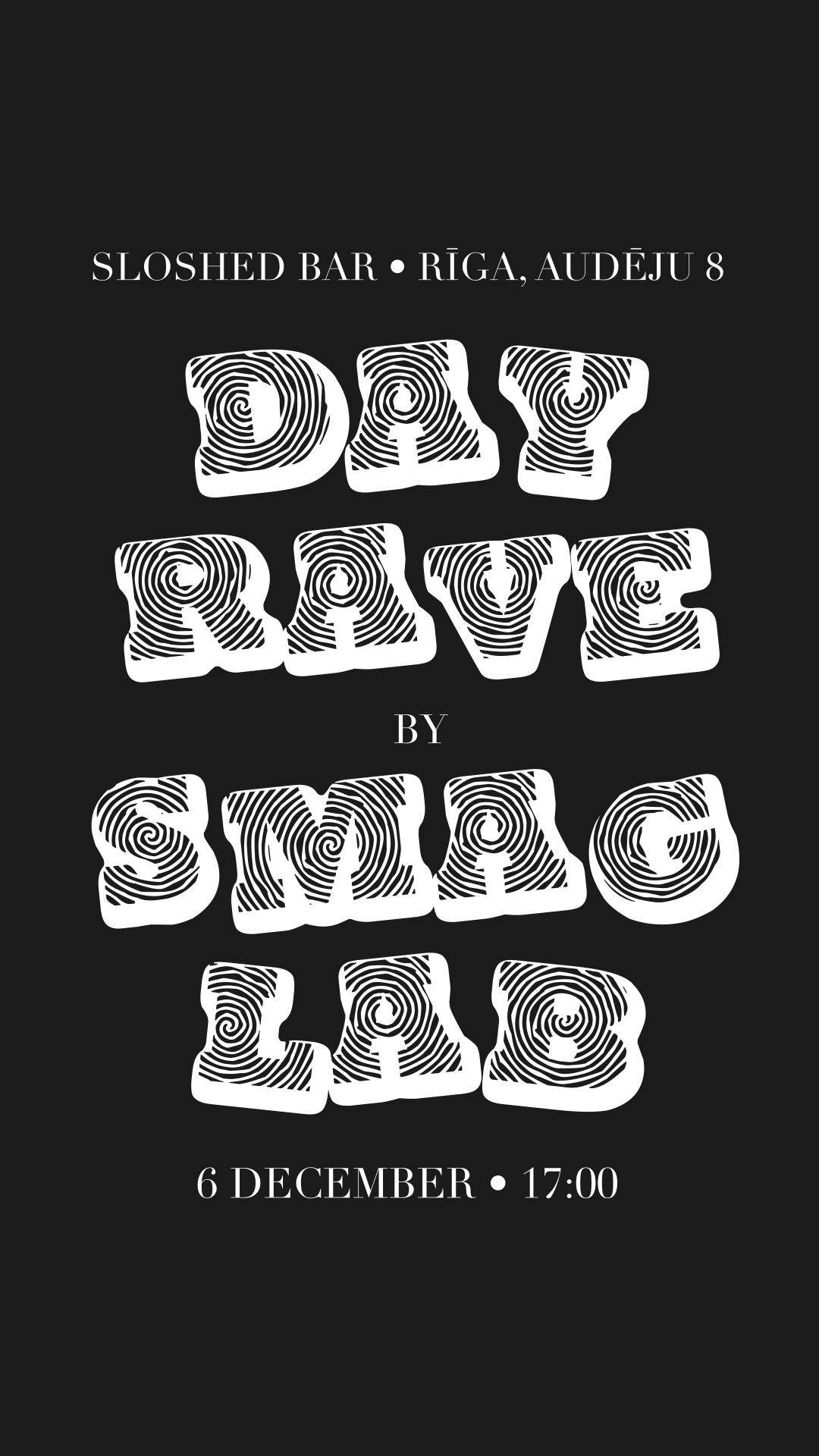 Day DNB rave at Sloshed Bar, Riga