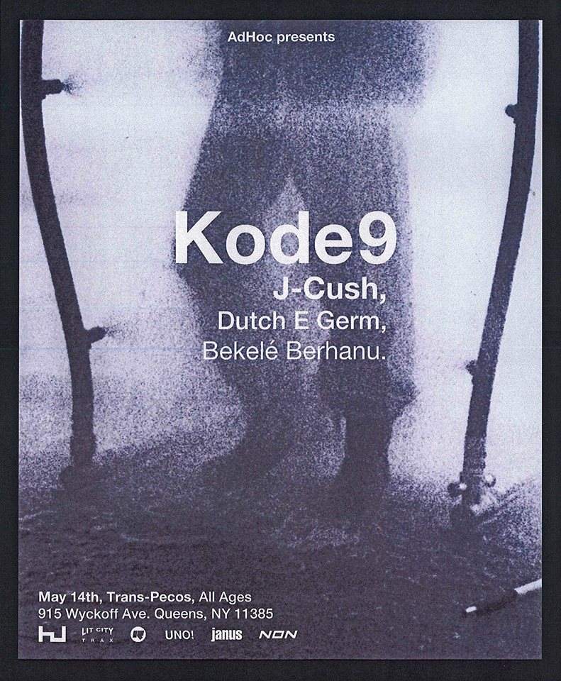 Kode9, J-Cush, Dutch E Germ & Bekelé Berhanu - Página frontal