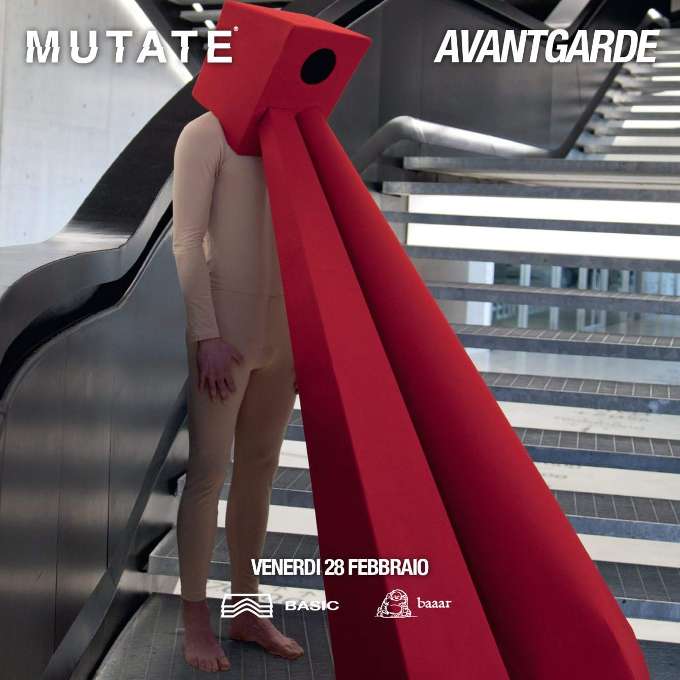 Mutate presents Avantgarde: Gigi Galli, Audioal, Manuel Dragone - Página frontal