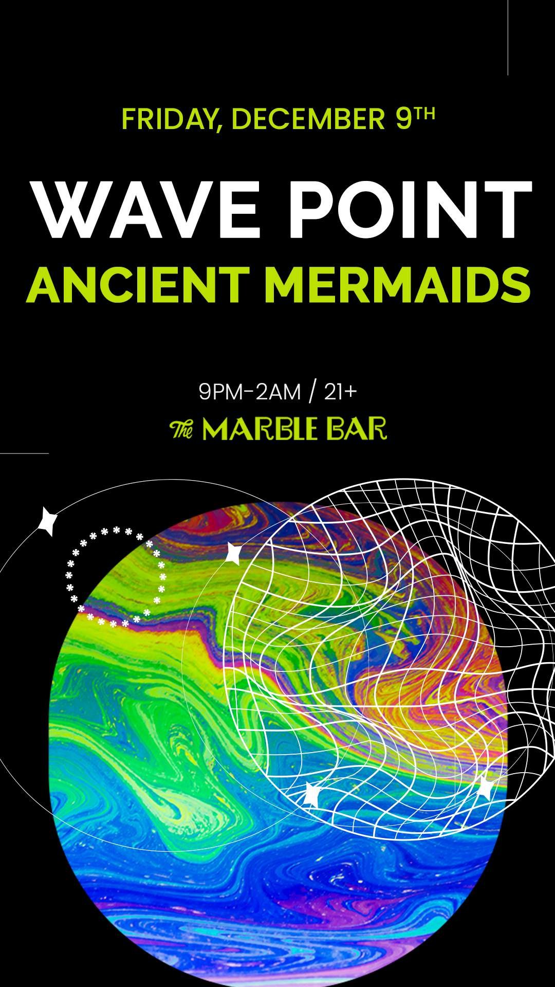 Marble Bar presents Wave Point / Ancient Mermaids at Marble Bar, Detroit