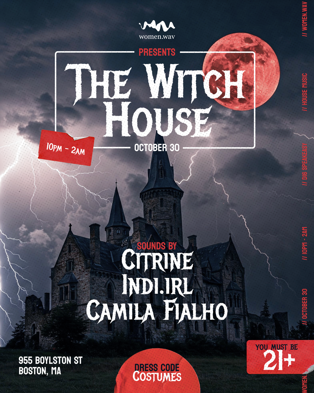 The Witch House at TBA - D16, Boston