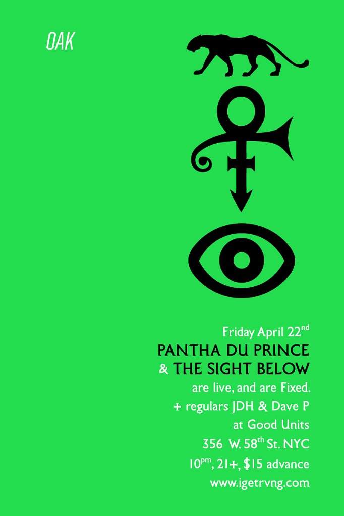 Fixed with Pantha Du Prince - Live - Página frontal