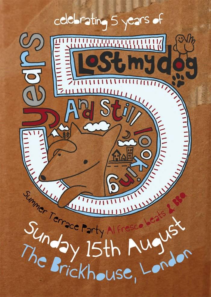Lost My Dog Records 5th Birthday - Al Fresco Beats & Bbq - Página frontal