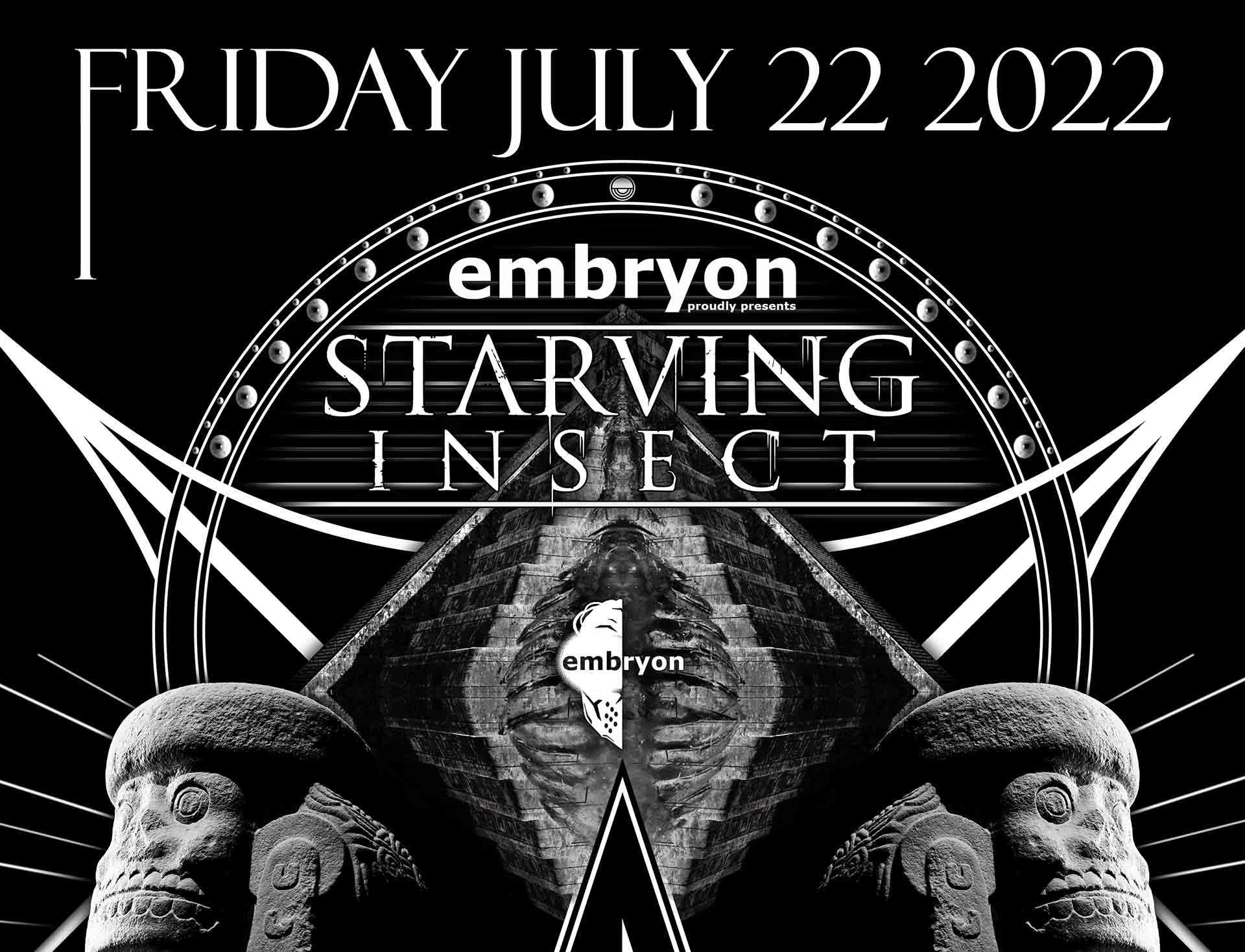 Embryon - Starving Insect (SE) - Página trasera
