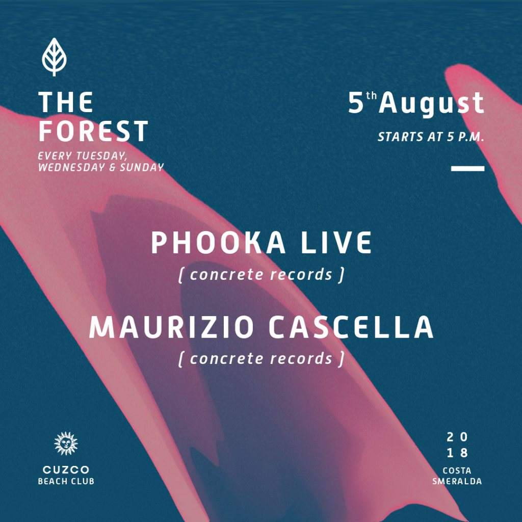 The Forest - Phoooka Live, Maurizio Cascella - Página frontal